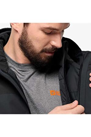 Jack Wolfskin GLAABACH 3IN1 JKT M SİYAH Erkek Mont 