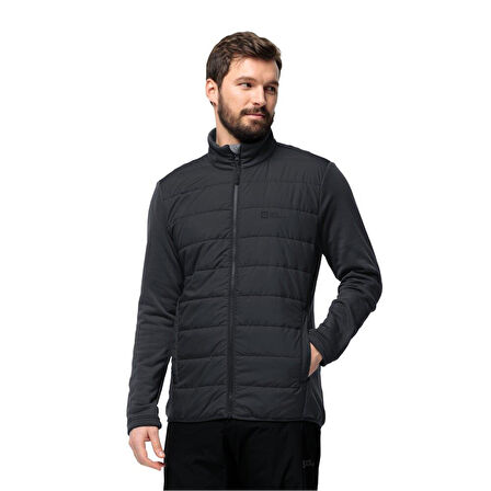 Jack Wolfskin Glaabach 3IN1 JKT M Erkek Outdoor Mont 1115291-6001 Black