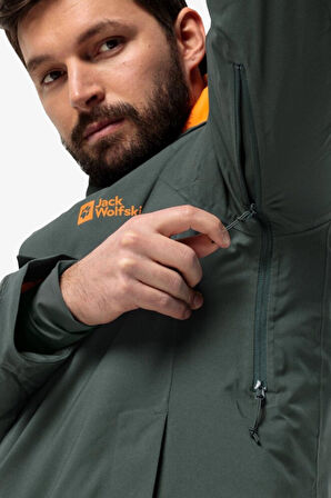 Jack Wolfskin Troposphere Erkek Yeşil Mont 1115321-4161