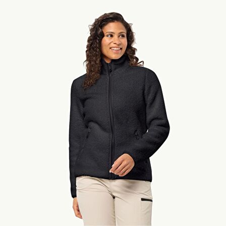 Jack Wolfskin 1708732-6000 High Curl Jacket W Kadın Polar