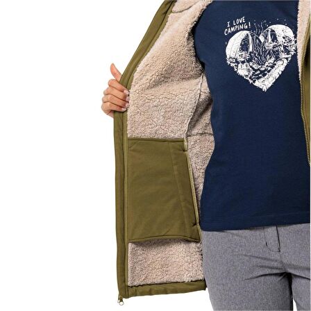 Jack Wolfskin Windland Coat W Kadın Mont 1307711