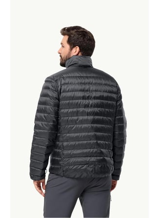 Jack Wolfskin Siyah Erkek Kapüşon Yaka Mont Pilvi Down Jkt M