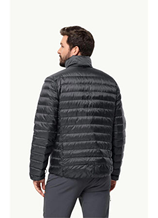 Jack Wolfskin Siyah Erkek Kapüşon Yaka Mont Pilvi Down Jkt M