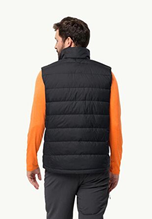 Jack Wolfskin Ather Down West Erkek Kaz Tüyü Yelek-1207691BLK