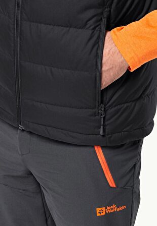 Jack Wolfskin Ather Down West Erkek Kaz Tüyü Yelek-1207691BLK