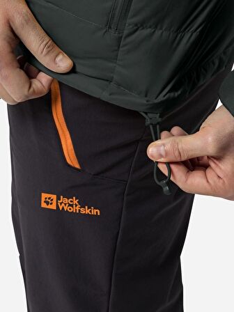 Jack Wolfskin ATHER DOWN HOODY M SİYAH Erkek Mont