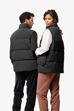 Jack Wolfskin Dellbrueck Unisex Gri Yelek 1207621-6502