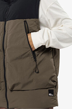 Jack Wolfskin Dellbrueck Unisex Kahverengi Yelek 1207621-4610
