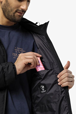 Jack Wolfskin Colonıus Erkek Siyah Mont 1207431-6000