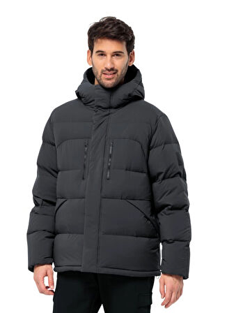 Antrasit Erkek Kapüşon Yaka Regular Fit Ceket 1207421_6350ROEMERTOR JKT M