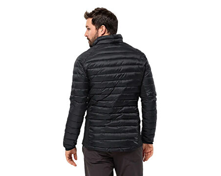 Jack Wolfskin Routeburn Pro Ins Jkt M Erkek Günlük Mont 1206862-6000 Siyah