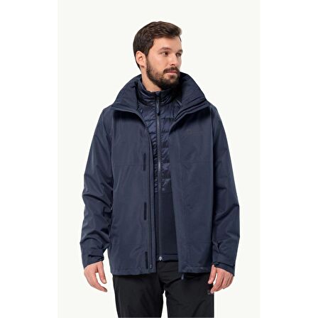 Jack Wolfskın LUNTAL 3IN1 JKT M Erkek Ceket JCK1116251-1010