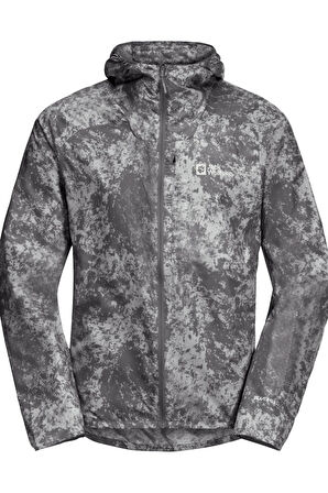 Jack Wolfskin 1307861 Prelight Wind Jkt M Gri Erkek Ceket