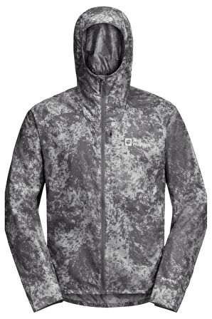 Jack Wolfskin 1307861 Prelight Wind Jkt M Gri Erkek Ceket