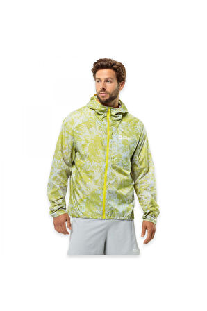 Jack Wolfskin 1307861 Prelight Wind Jkt M Yeşil Erkek Ceket