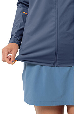Jack Wolfskin 1307871 Prelight Jkt W Mavi Kadın Ceket