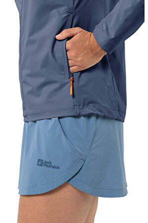 Jack Wolfskin 1307871 Prelight Jkt W Mavi Kadın Ceket