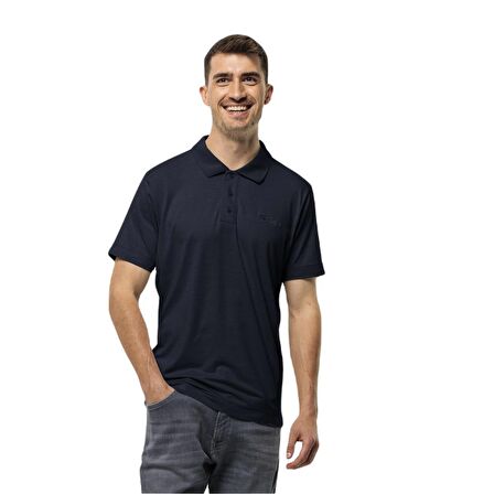 Jack Wolfskin 1809721 Travel M Erkek Polo Tişört