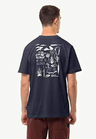 Jack Wolfskin Discover T M Erkek T-Shirt