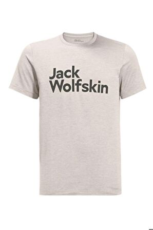 Jack Wolfskin BRAND T M Gri Erkek Tshirt