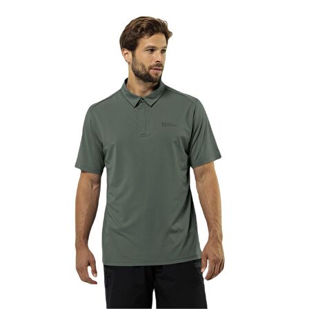 Jack Wolfskin 1809801 Delgami M Erkek Polo Tişört