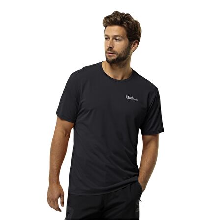 Jack Wolfskin 1809811 Delgami S/S M Erkek Tişört