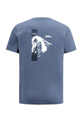 Jack Wolfskin 1809941 Vonnan S/S Graphic T M Erkek Tişört