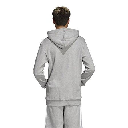 ADİDAS Trefoıl Hoodıe Sweatshirt GRİ ERKEK DT7963