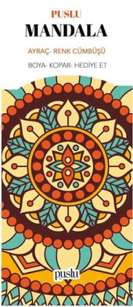 Mandala Ayraç - Renk Cümbüşü