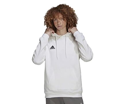 adidas Entrada 22 Sweat Hoodie Erkek Futbol Sweatshirts HG6302 Beyaz