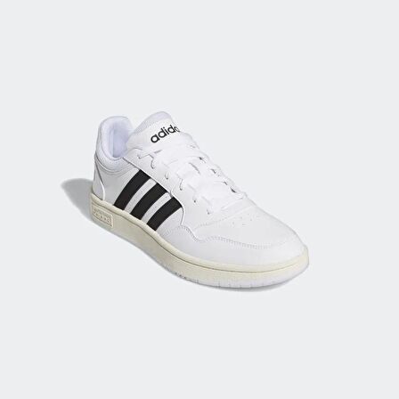 GY5434-E adidas Hoops 3.0 Erkek Spor Ayakkabı Beyaz