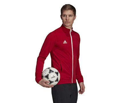 adidas Ent22 Tk Jkt  Erkek Futbol Antrenman Ceketi H57537 Kırmızı