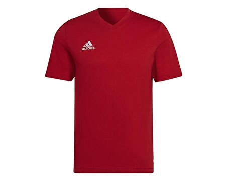 adidas Ent22 Tee Erkek Antrenman Tişörtü HC0451 Kırmızı