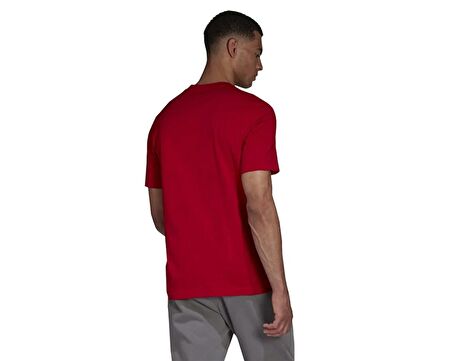 adidas Ent22 Tee Erkek Antrenman Tişörtü HC0451 Kırmızı