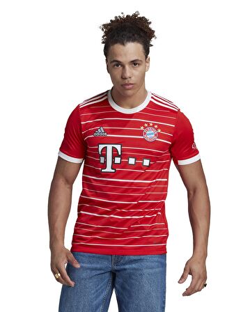 adidas Kırmızı Erkek Bayern Münih Forma H39900 FCB H JSY