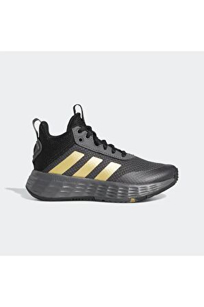 adidas Gri - Sarı Erkek Çocuk Basketbol Ayakkabısı GZ3381 OWNTHEGAME 2.0 K