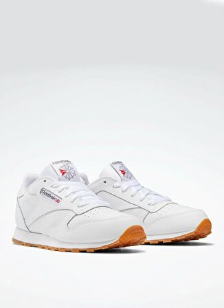 Reebok Beyaz Erkek Çocuk Yürüyüş Ayakkabısı GZ6098 CL LTHR