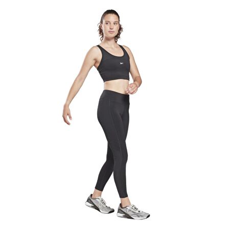 Reebok Siyah Kadın Tayt HA1040 WOR Mesh Tight