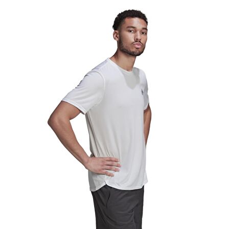 HF7215-E adidas D4M Tee Erkek T-Shirt Beyaz