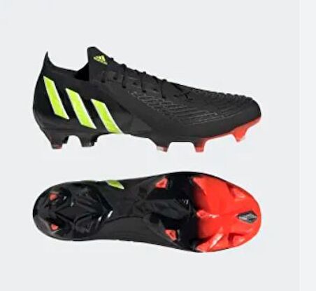 adidas Predator Edge.1 Low Çim Saha Kramponu - Siyah GW1023 P-97