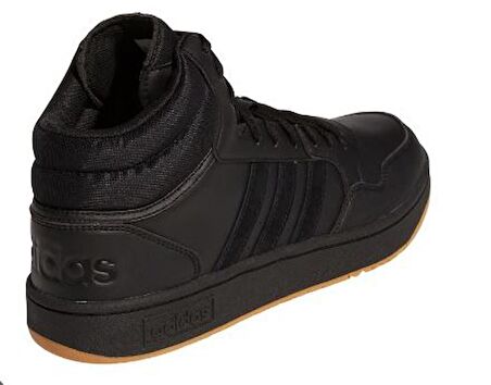Adidas Hoops 3.0 Mid Erkek Siyah  Günlük Ayakkabı GY4745 E-485