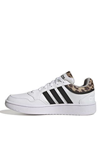 adidas Beyaz - Siyah Kadın Basketbol Ayakkabısı GY4743 HOOPS 3.0