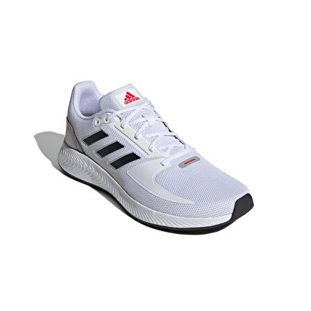 adidas Beyaz - Siyah Erkek Koşu Ayakkabısı GV9552 RUNFALCON 2.0