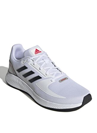 adidas Beyaz - Siyah Erkek Koşu Ayakkabısı GV9552 RUNFALCON 2.0