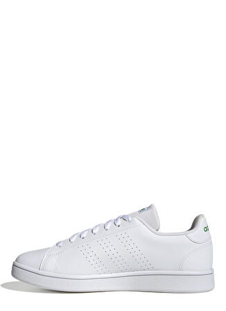 adidas Beyaz - Yeşil Erkek Lifestyle Ayakkabı GW2063 ADVANTAGE BASE