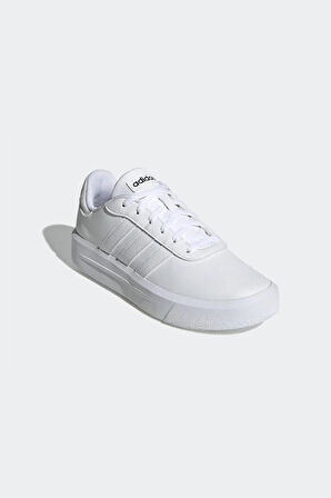 GV9000 Adidas Court Platform  Kadın Spor Ayakkabı FTWWHT/FTWWHT/CBLACK