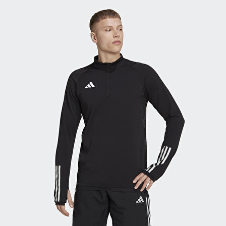 adidas Tiro 23 Competition Erkek Siyah Antrenman Sweatshirt (HK7644)