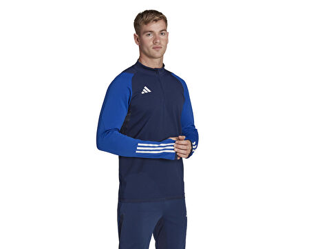 adidas Tiro23 C Tr Top Erkek Futbol Antrenman Ceketi HK7645 Lacivert