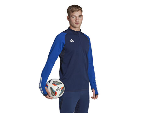 adidas Tiro23 C Tr Top Erkek Futbol Antrenman Ceketi HK7645 Lacivert