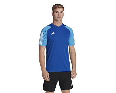 adidas Tiro23 C Jsy Erkek Futbol Maç Forması HU1296 Mavi